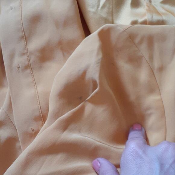 TORY BURCH sz 4 100% silk dress, $498.00 (defects) - Picture 7 of 9